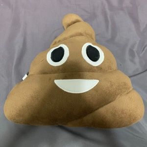 Poop Emoji Pillow